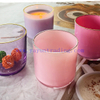 Hot Selling Luxury Colorful Home Decor Empty Custom Container Glass Candle Jar