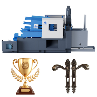 LH-HDC-130T-Máquina de fundición a presión de cámara caliente para medallas de aleación de zinc de fundición a presión