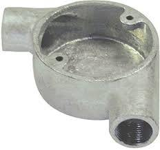 Tangent Angle 2 Way Malleable Iron Casting Junciton Boxes
