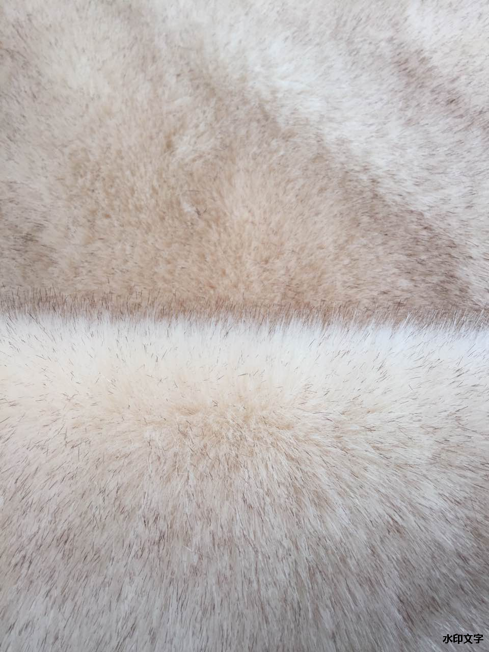 series of fox imitation fack fur