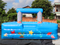 RB9131 （4x5m）Inflatable foam pit Sport Game with form machine