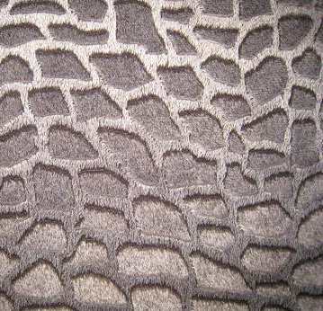 Super Soft Velvet Fabric for Sofa with Burned-out Style