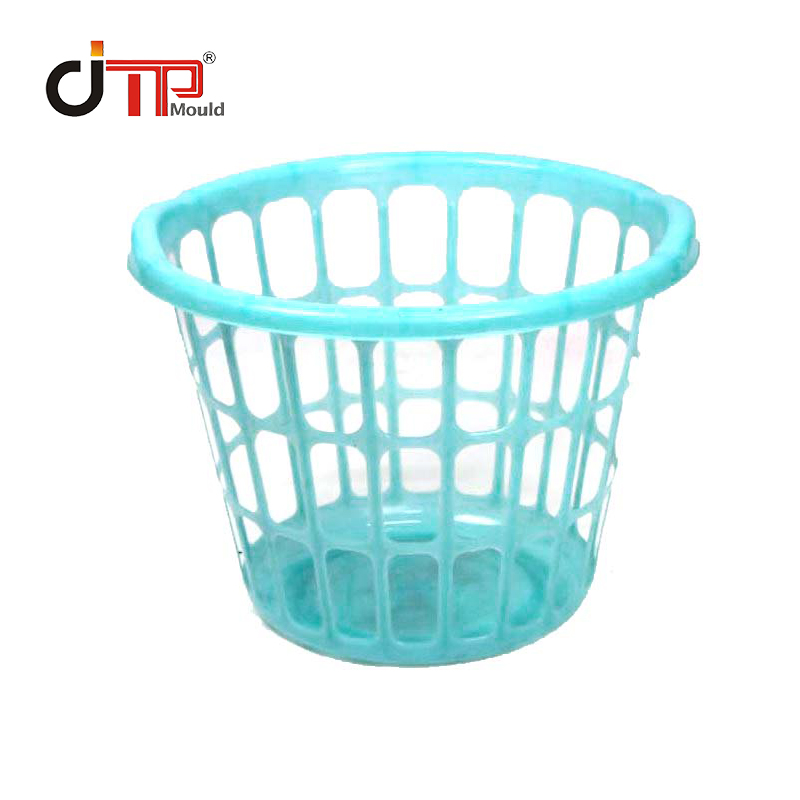 Molde redondo de encargo de la cesta de lavadero de la inyección plástica del buen diseño del precio de la buena calidad de la fábrica de China