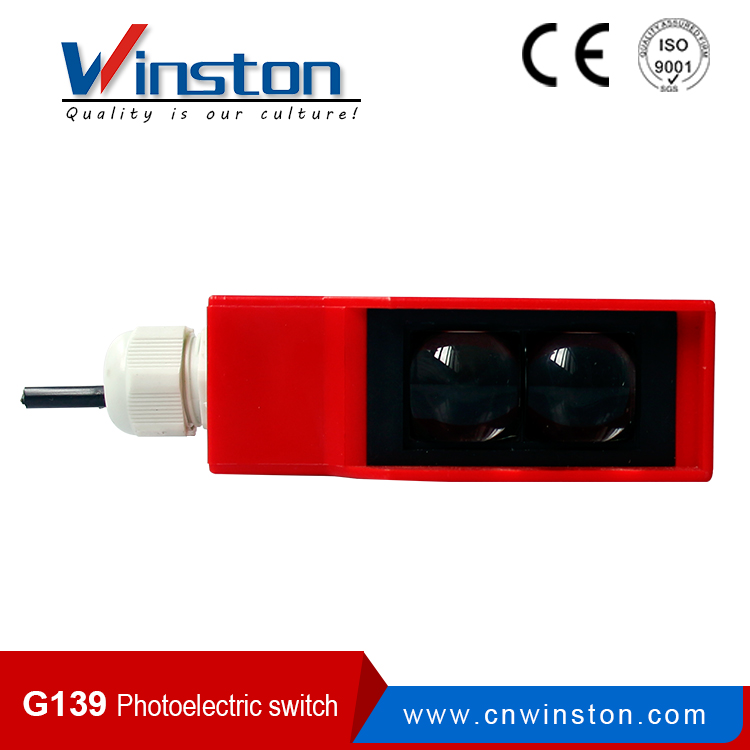 Sensor de interruptor fotoeléctrico infrarrojo tipo NPN PNP G139 difuso