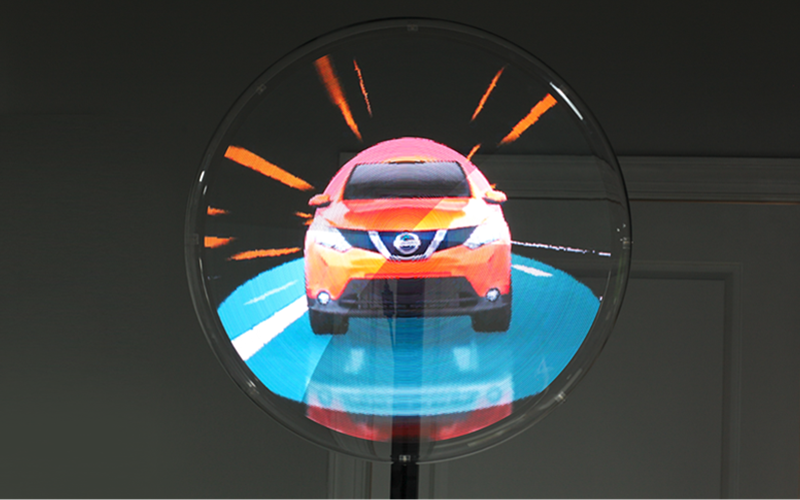 100厘米裸眼3D全息投影展示机