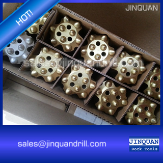 R25 series button bits cross bits reaming bits and pilot adapter