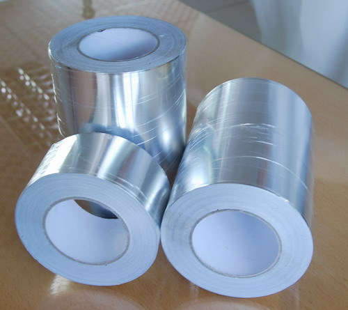 Cinta adhesiva de papel de aluminio simple HVAC para aire acondicionado 