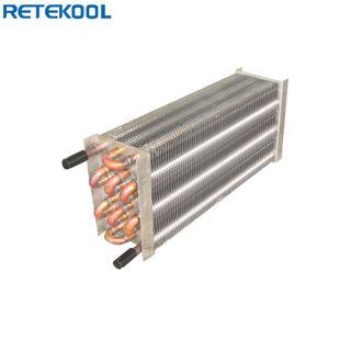 Evaporador de tubo de cobre comercial para armazenamento a frio
