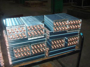 Evaporador de cobre y aluminio