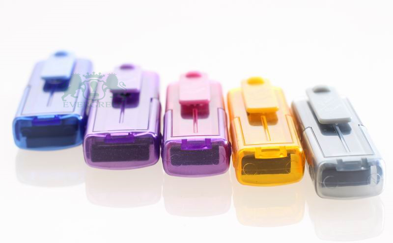 Mini portable flash pocket stamps various mount color 