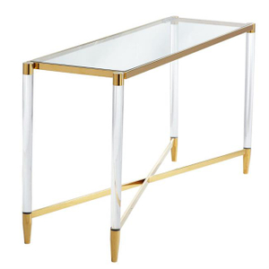 European Antique Existential Console Table Stainless Steel Console Table Hallway Table