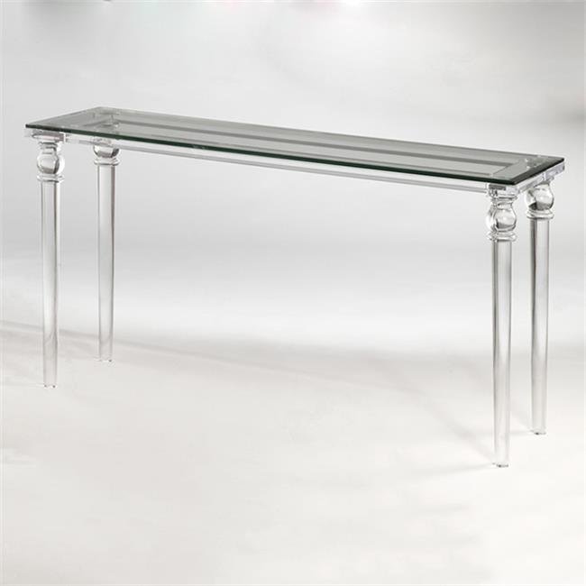 High Quality Narrow Corner Table Acrylic Console Table Tall Room Corner