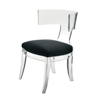 Modern Wedding Chairs Plexiglass Dressing Room Chair Lucite Dining Chair