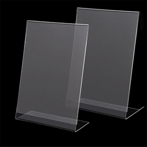 Commercial Greeting Card Display Photo Album Display Acrylic Sign Holder