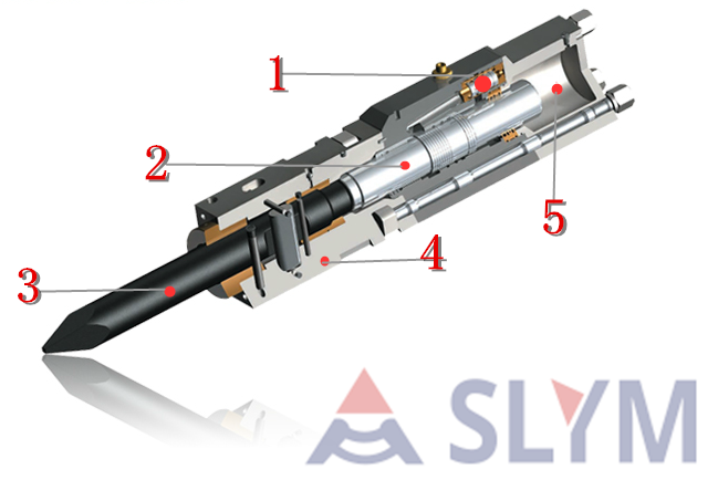 hydraulic hammer excavator