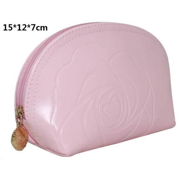 PU PVC Leather Vanity Cosmetic Bag for Lady