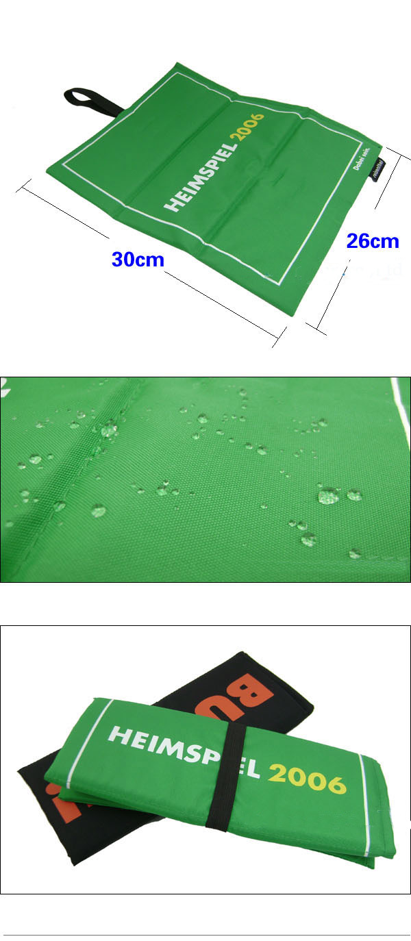 Promotion Foldable Waterproof Outdoor Stadium Seat Cushion