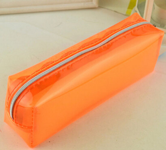 Transparent PVC Pencil Case, Pencil Bag for School Students