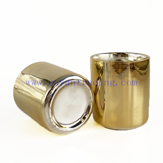 Wholesale Custom Ceramic Candle Holder Empty Candle Jars For Candle Making