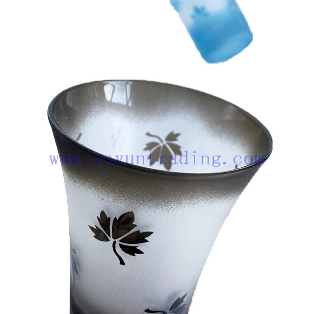 New Design 240ml 8oz Hand-cut Cold Tea Water Glass Drinking Cups