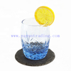 Customized Blue Hot Selling Glassware Fancy Machine Made Glass Cup