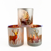 Custom Candle Jar Empty Laser Engraving Glass Candle Vessels for Home Decoration