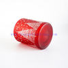 Hottest wedding home party holiday decoration laser engraving glass candle holders jar 12oz