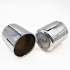 Silver Color Cylinder Electroplating Ceramic Candle Holder Candle Container