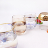 Clear Whisky Glass Stemless Wine Glasses Egg Shaped Glass Tumblers for Party Wholesale