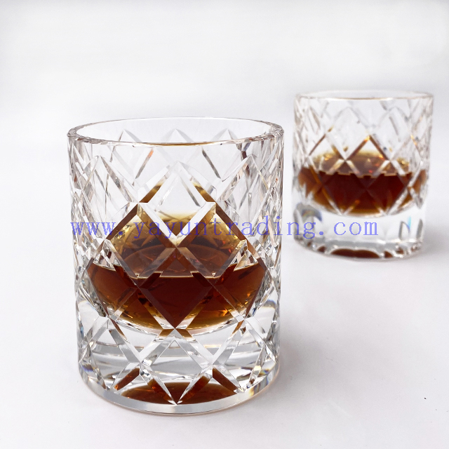 European Creative Design Glasses Lead-Free Crystal Whiskey Glass Cups