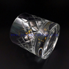 Lead Free Crystal Cylinder Handmade Modern Drinking Whiskey Drinking Glassware Embossed Hand-cut Cup For Home Bar