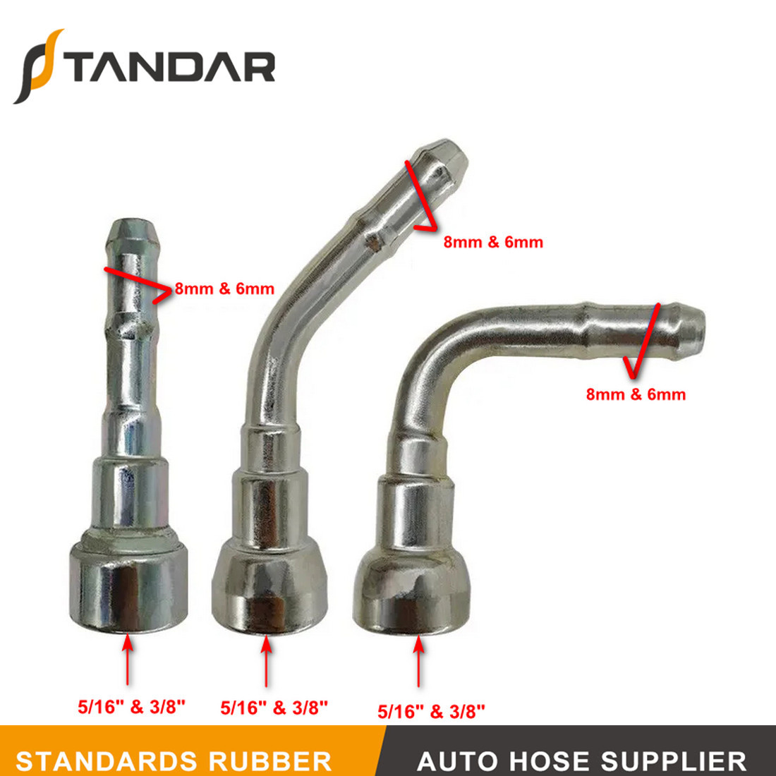 Conector de combustible de acero inoxidable-5