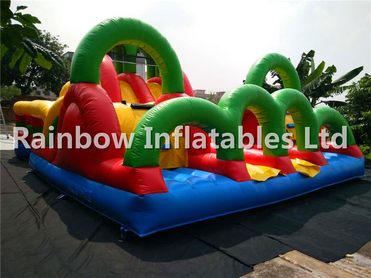 RB5073(9x6x4m) Inflatable hotsell Multi - functional Obstacle Course 