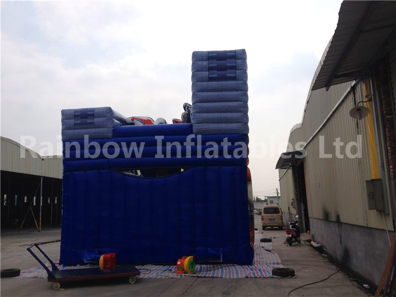 RB6055 (8x6x7m) Inflatable Popular Commercial Super Hero Slide For Kids