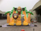 RB6038-1(7x5x5.5m) Inflatable Jungle Theme Customized Commercial Slide With Different Animals For Kids