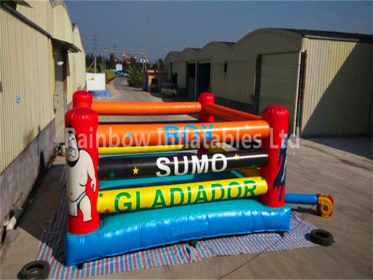 RB9110-1（6x6m） Inflatable Interactive Boxing Ring Games Pugilism/Inflatable Sports Game/Inflatable Bouncy Boxing Ring