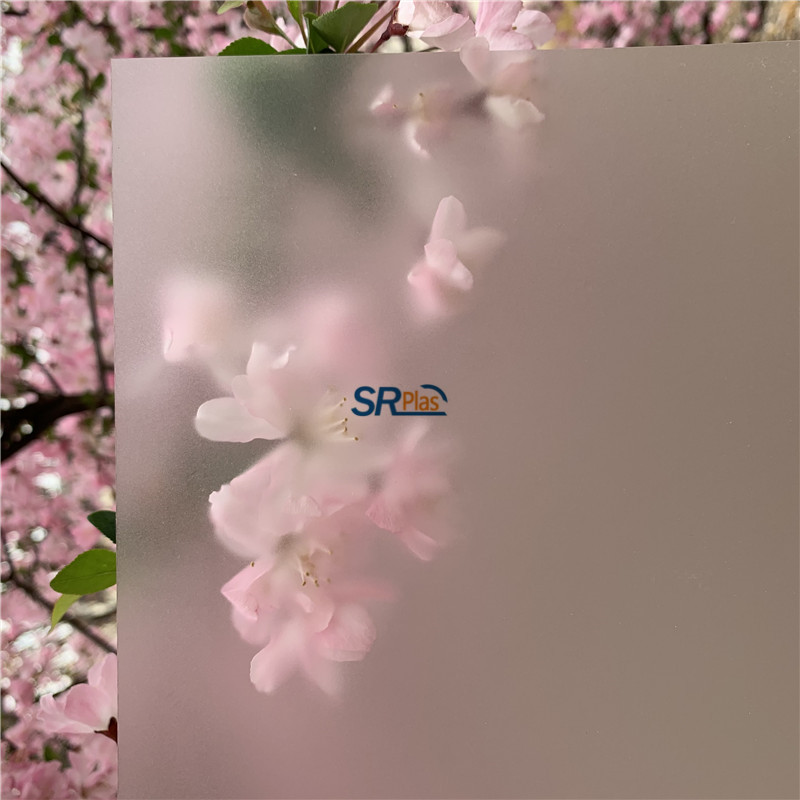 Semitansparent Scratch Resistance Polycarbonate Film