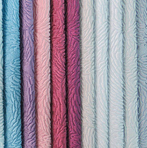 China Velvet Embossed Upholstery Textile