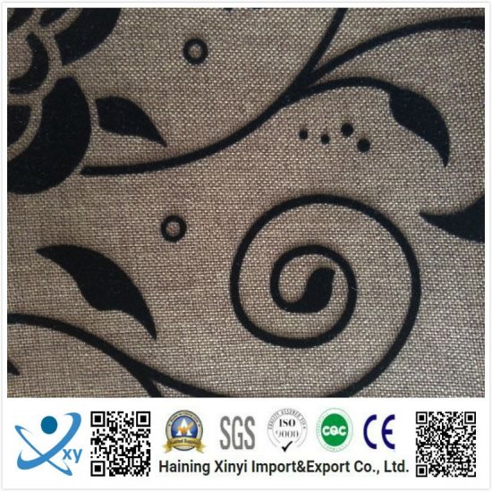 Wholesale Low Price High Quality 190t 68dx68d Waterproof Polyester Flocking Taffeta Fabric