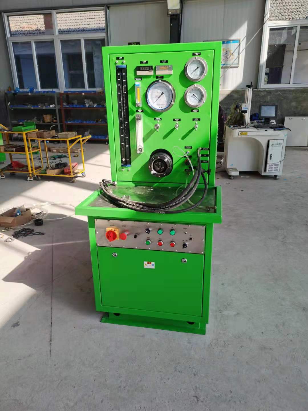 PT pump test bench