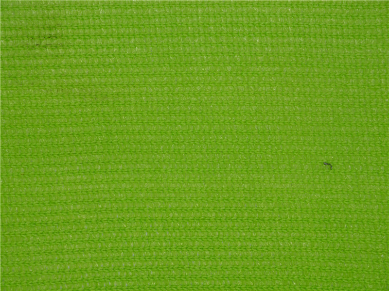 Red de sombra de cinta mono de seis agujas verde limón