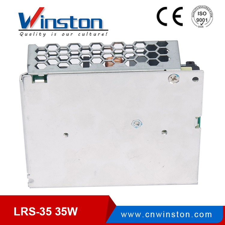 Winston LRS- 35 Вт, малый объем, один выход, 5 В, 12 В, 24 В, блок питания