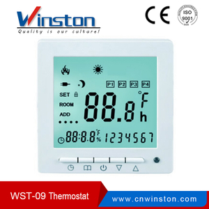 Ventas directas de fábrica WST-09 3A a 16A termostato con CE