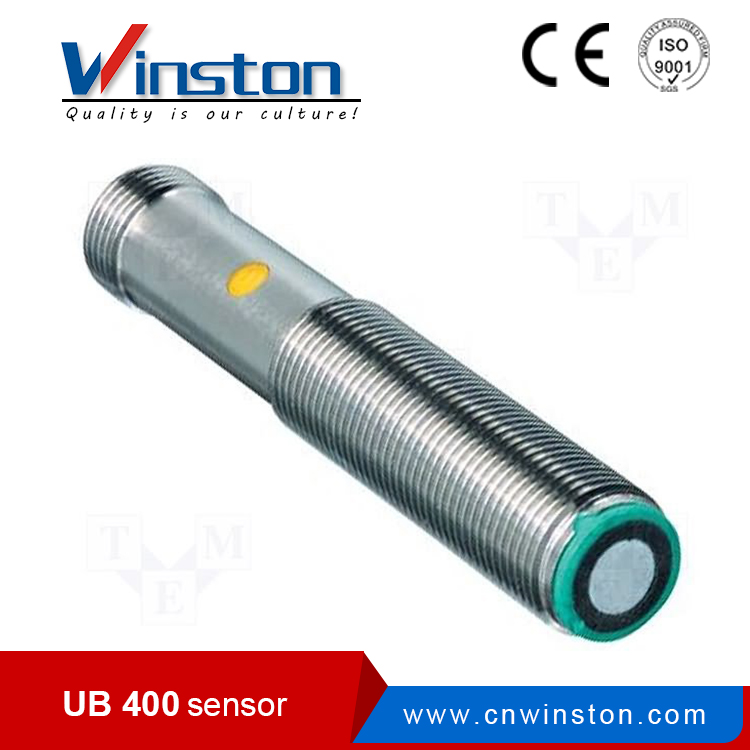 Salida analógica del sensor ultrasónico 0 - 10V Distancia 4m (UB400-12GM-U-V1)
