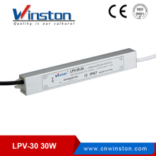 LPV-30W LED de voltaje constante fuente de alimentación de conmutación resistente al agua