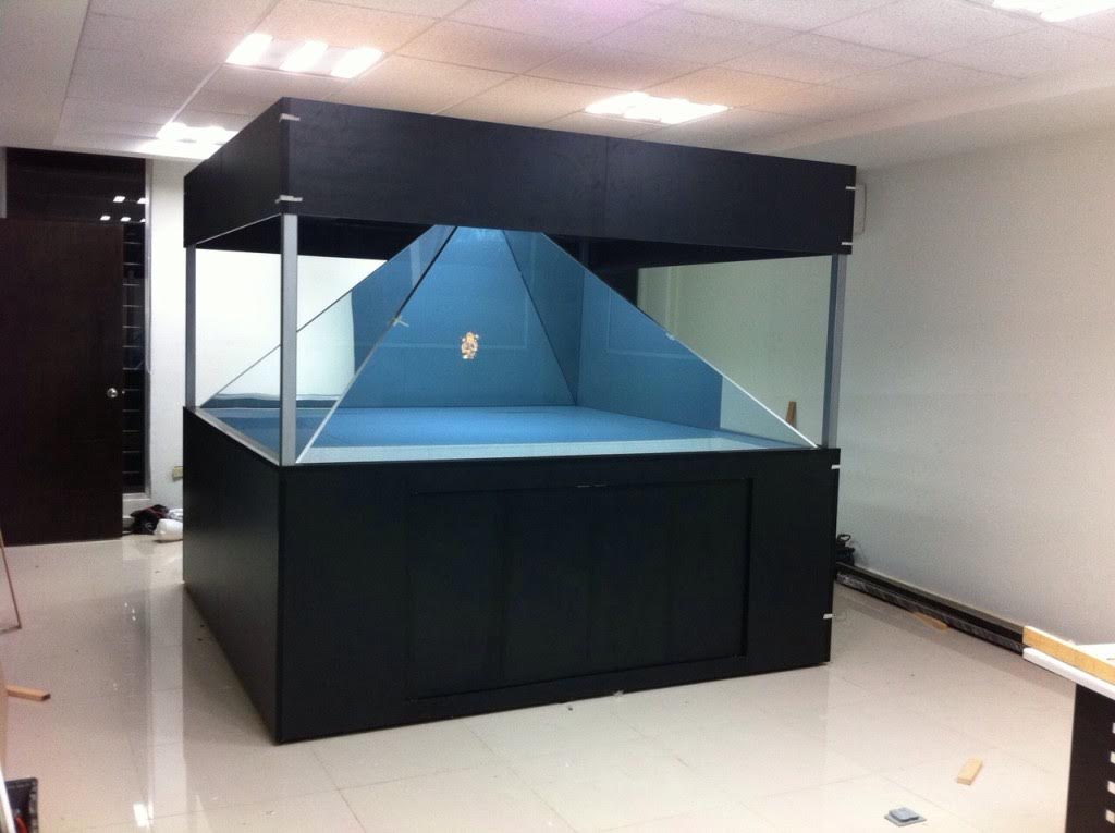 360度全息展示柜150厘米