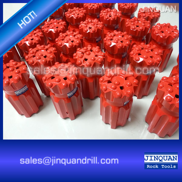 Threaded button bit T38 76mm