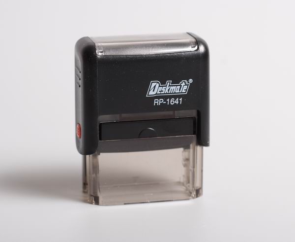 Customized Deskmate Self Inking Stamps Rectangle