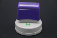 Dual foam flash stamps Rectangle F4378 Imprint size : 43×78mm 