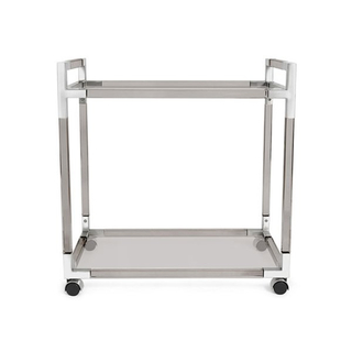 Best Selling Hotel Housekeeping Trolley Acrylic Salon Serving Trolley Colorful Trolley Kitchen Furniture